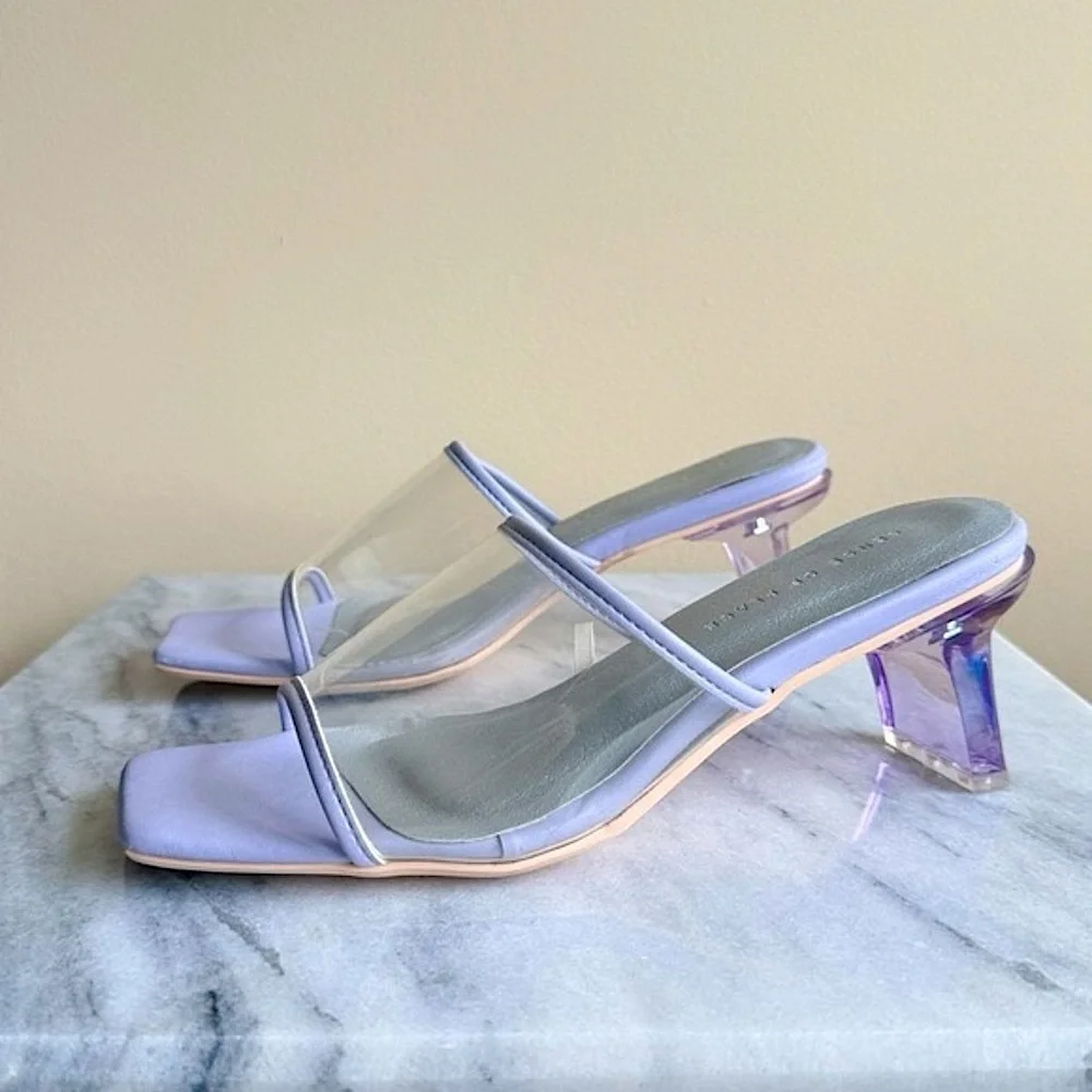 Sense of Place Clear Heels
